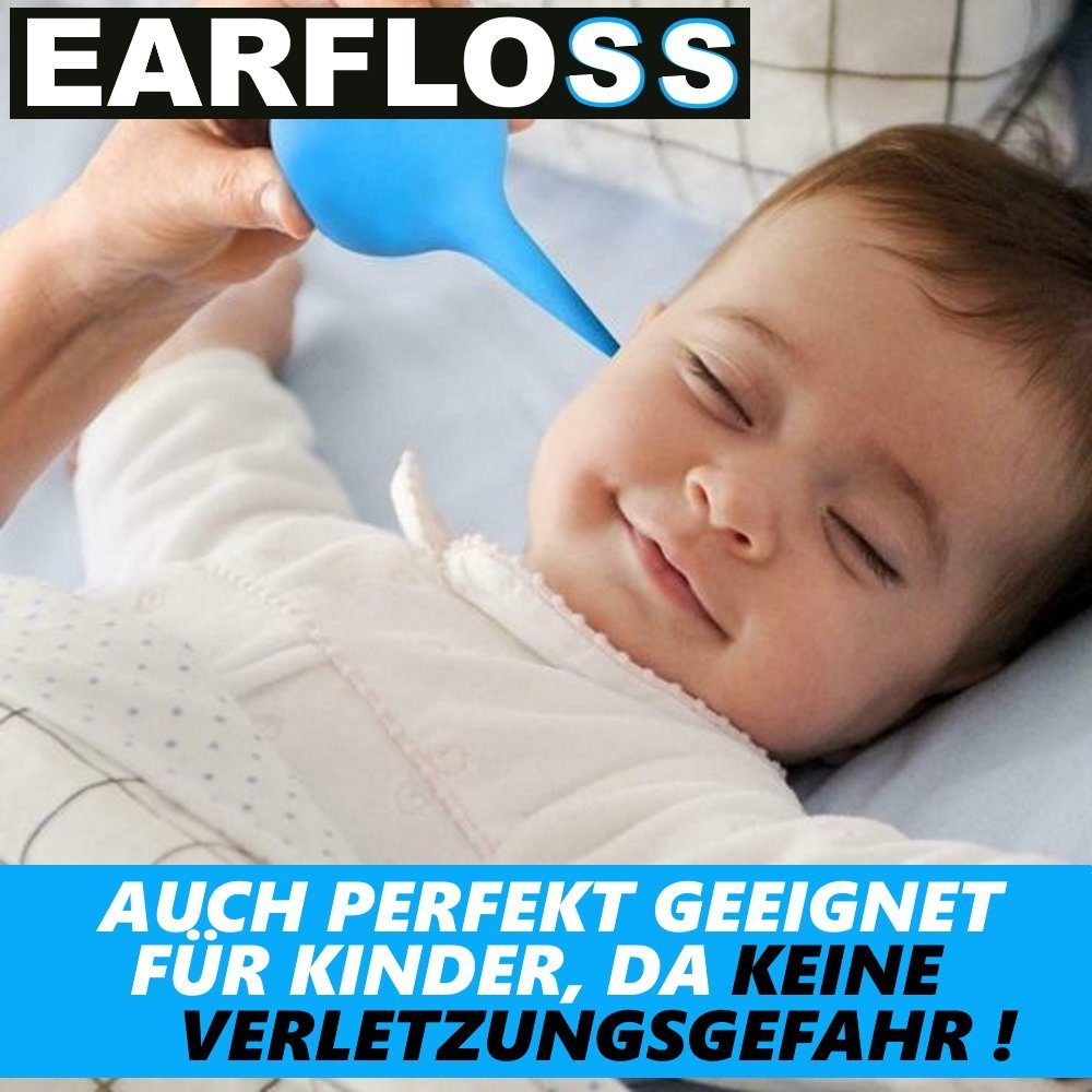 MAVURA Ohrenreiniger EARFLOSS Premium Ohrenreiniger Ohrendusche Ohrenspritze, Ohrenspülung Ohrenschmalzentferner