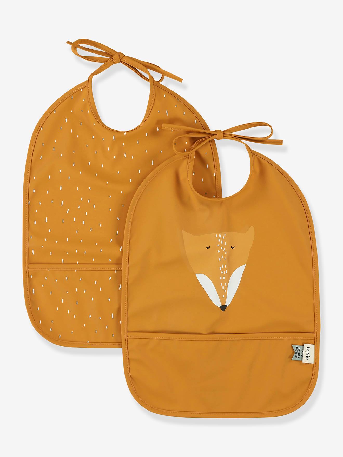 Trixie 2er-Pack wasserdichte Baby Lätzchen TRIXIE - grün