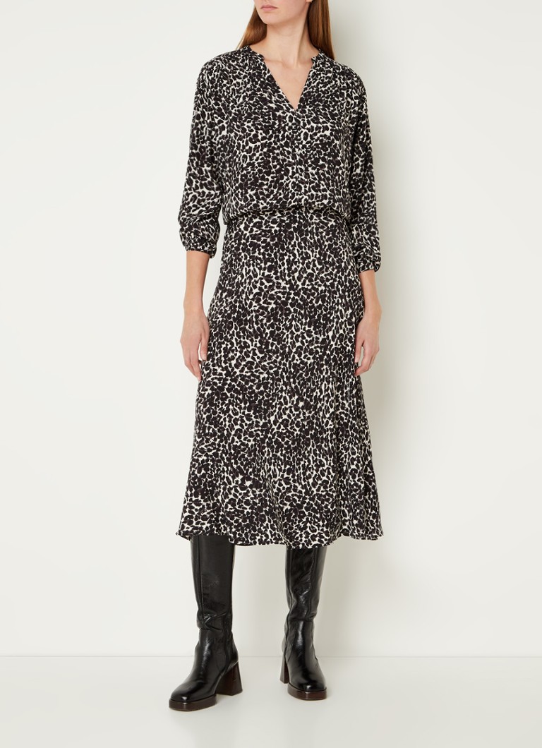 Whistles ShadowLeopardPrintBlouse