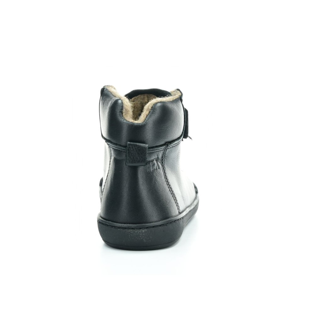 Crave Winfield Schwarze Winter-BarfußSchuhe