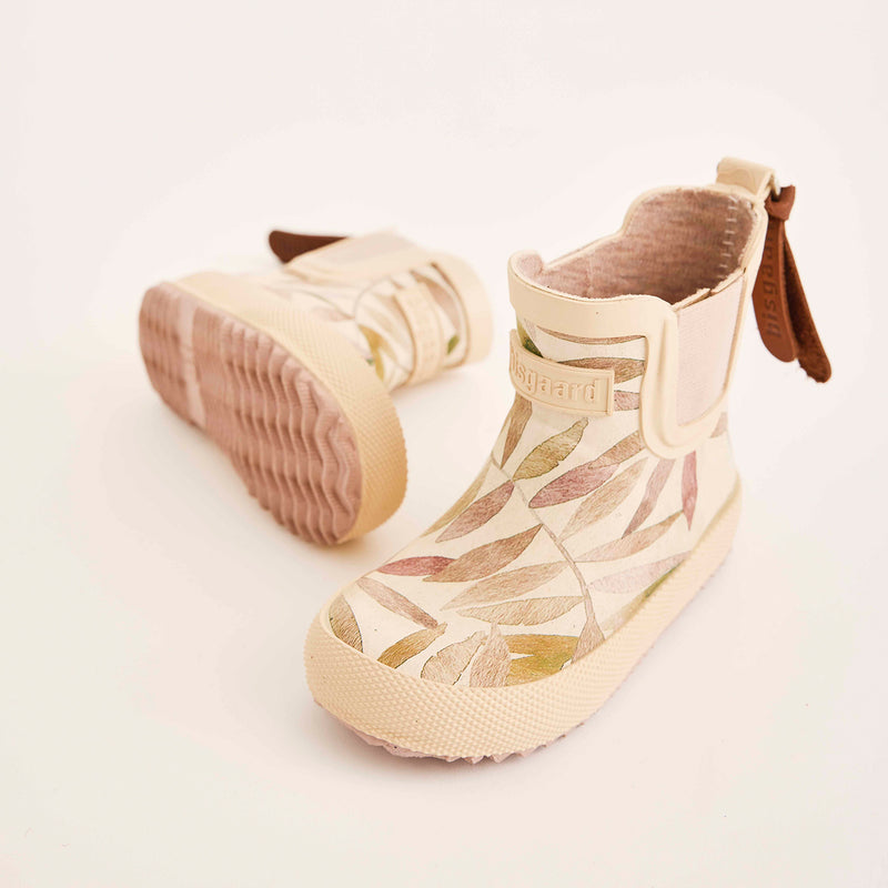 baby rubber beige leaves - Beige