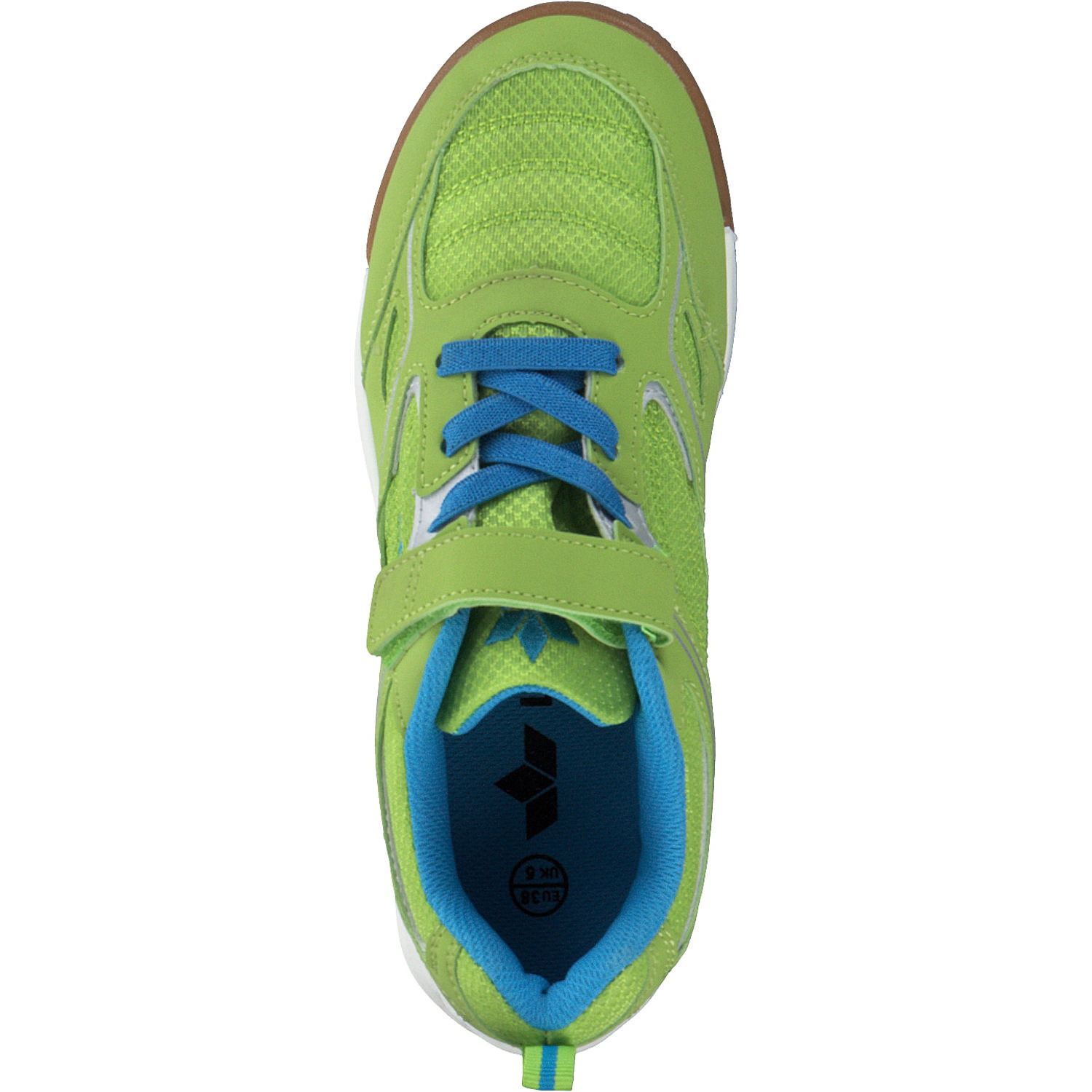 Geka Racine VS, Sneakers Low, Kinder, lemon/blau
