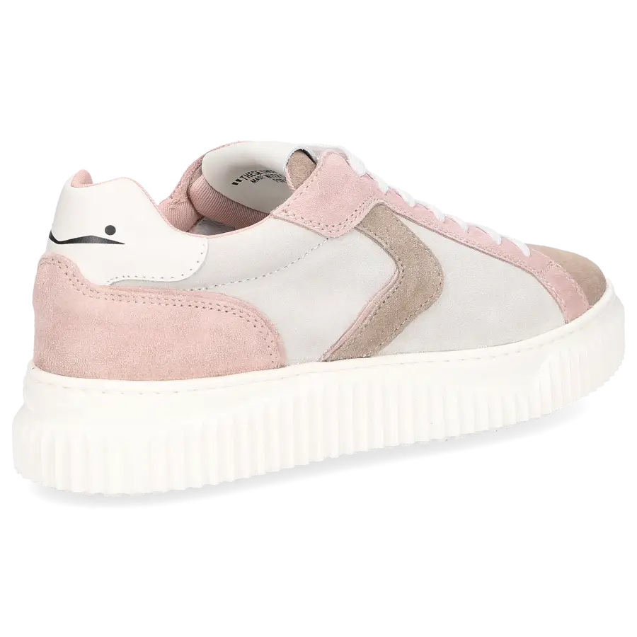 VOILE BLANCHE - Sneaker low LIPARI Veloursleder - pink