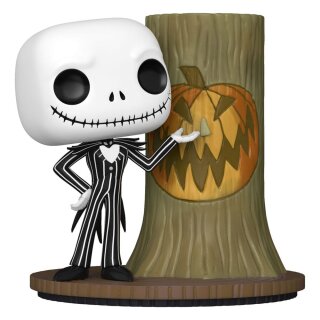 Nightmare before Christmas 30th POP! Deluxe Vinyl Figur - Jack w/H.Town Door