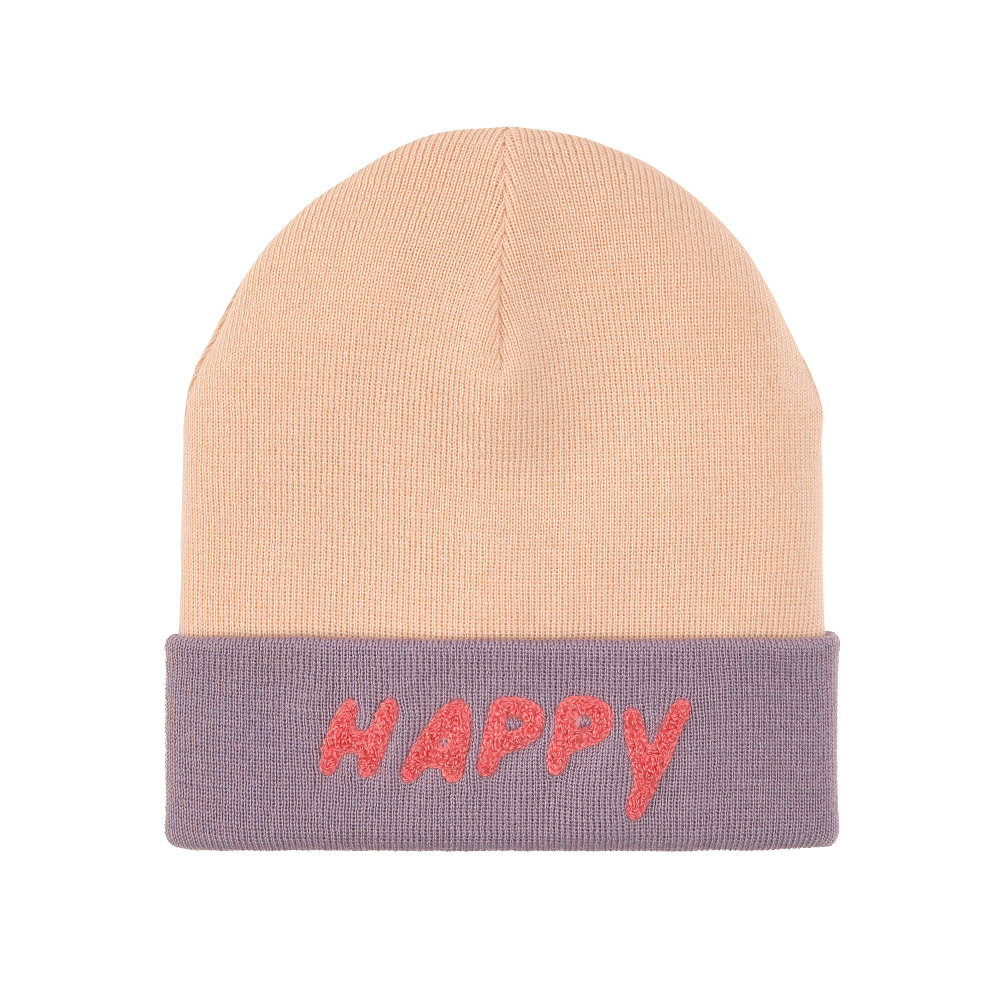 Beanie Mütze Kinder - Merino Wolle, Little Gang, Happy Rosa