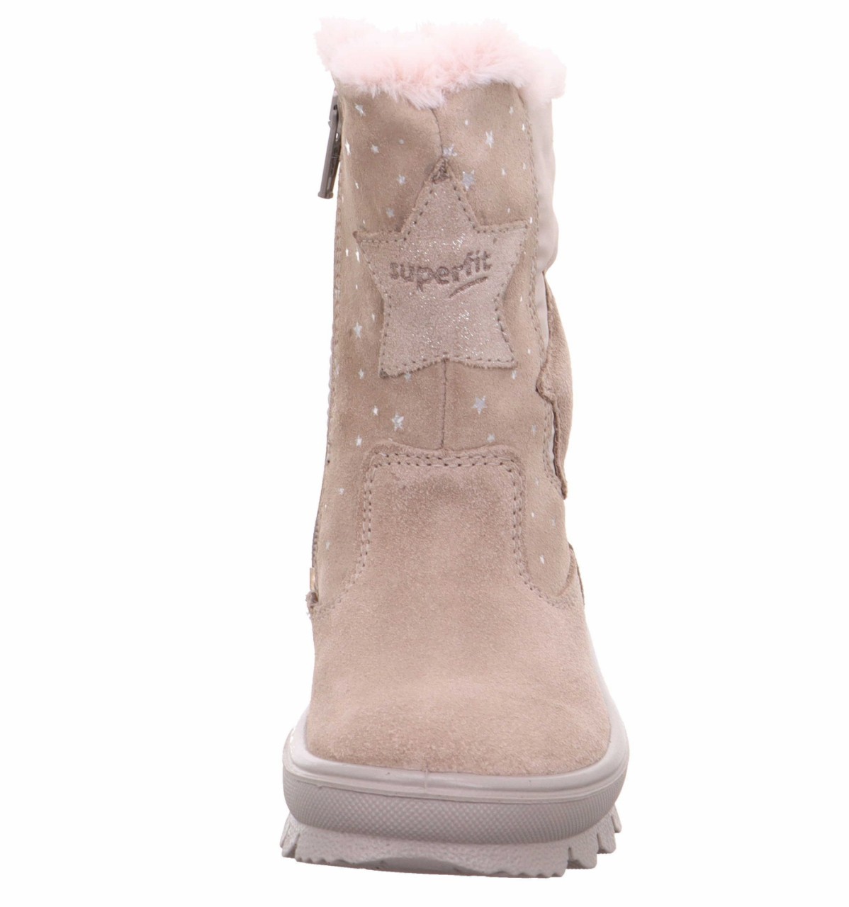 SUPERFIT Stiefel Mädchen beige Stiefel Leder  FLAVIA
