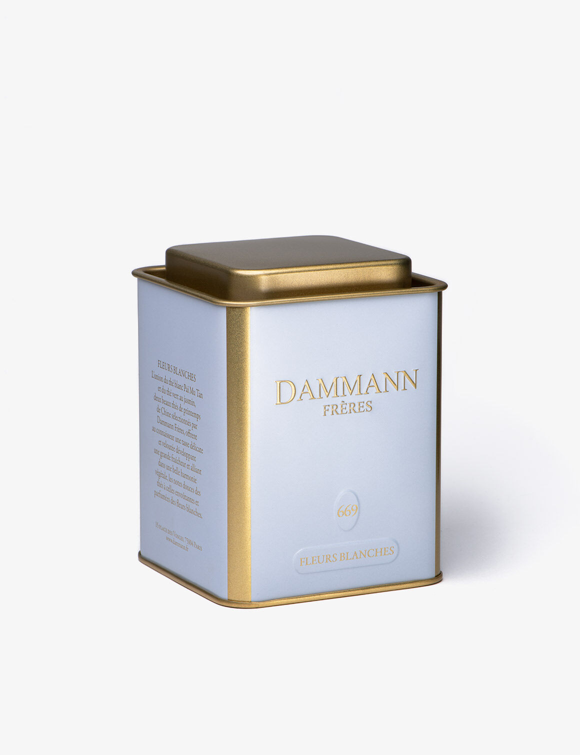 Fleurs blanches-Boîte 60g