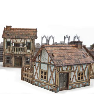Terrain Systems: Constructions - Tavern and Houses 2 (Medieval Town)