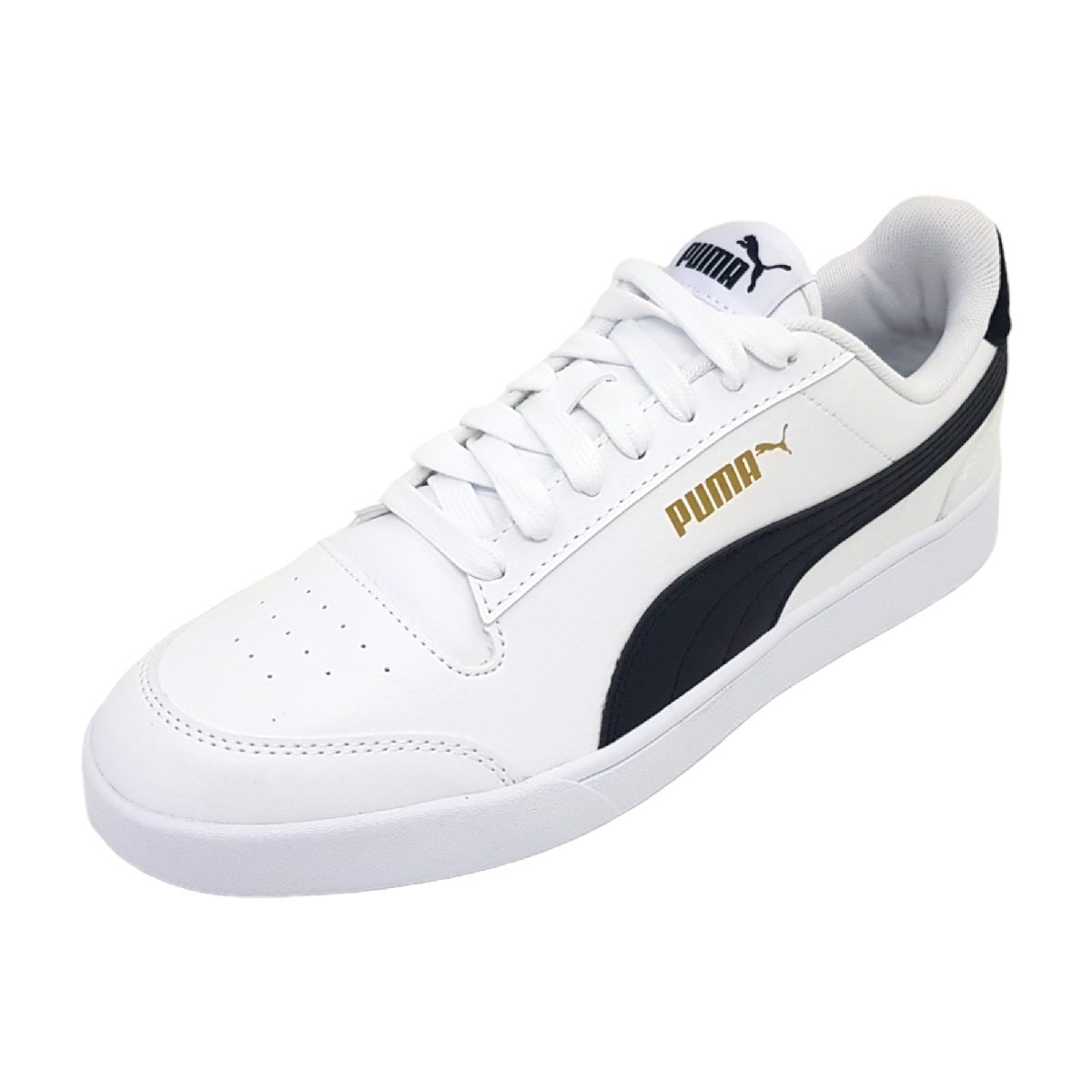 Puma Puma Shuffle 309668 Weiß 003 White/ Black