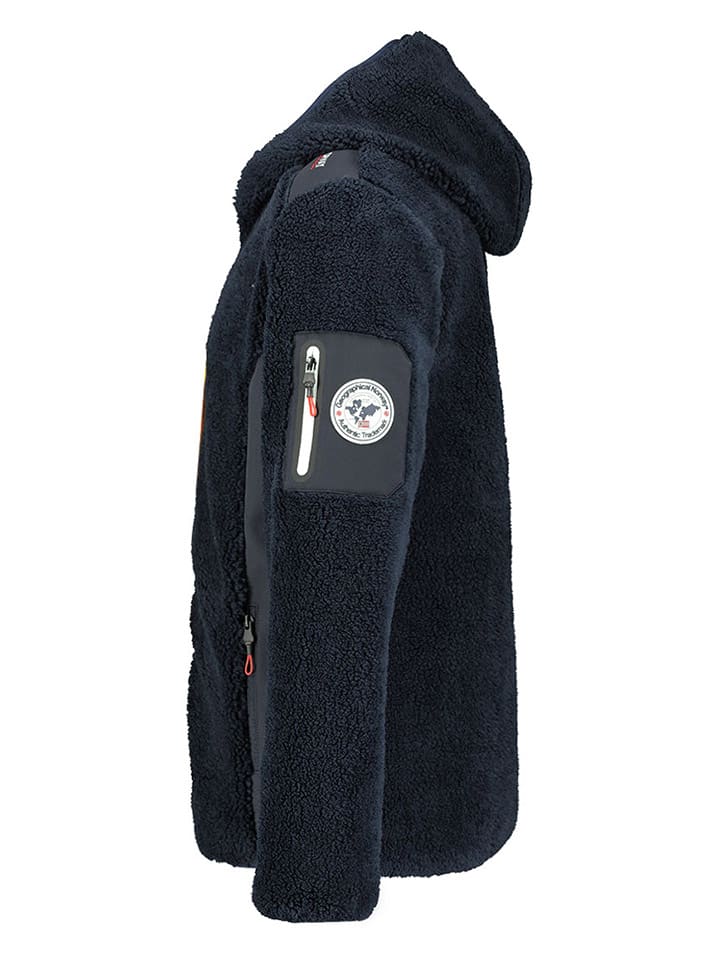 Geographical Norway Fleecejacke in Dunkelblau günstig kaufen