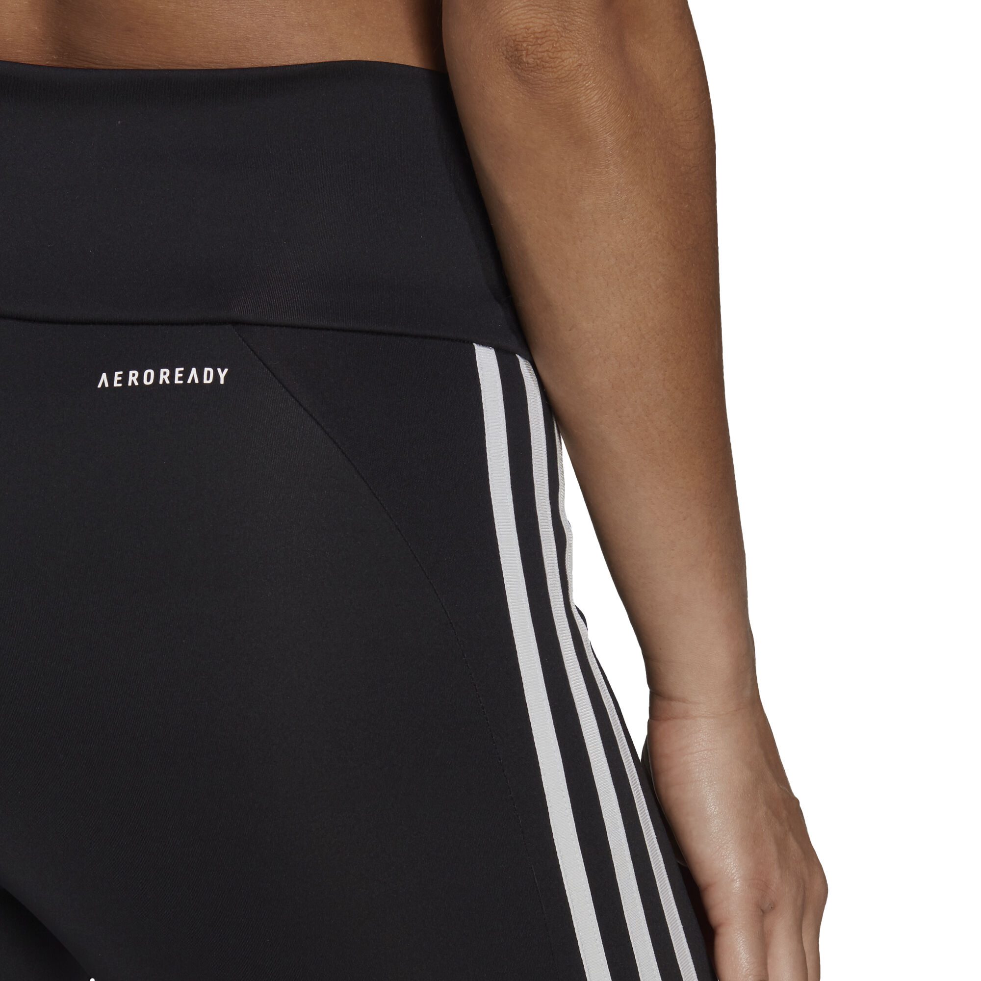 3 Stripes 7/8 Tight Damen - Schwarz, Weiß