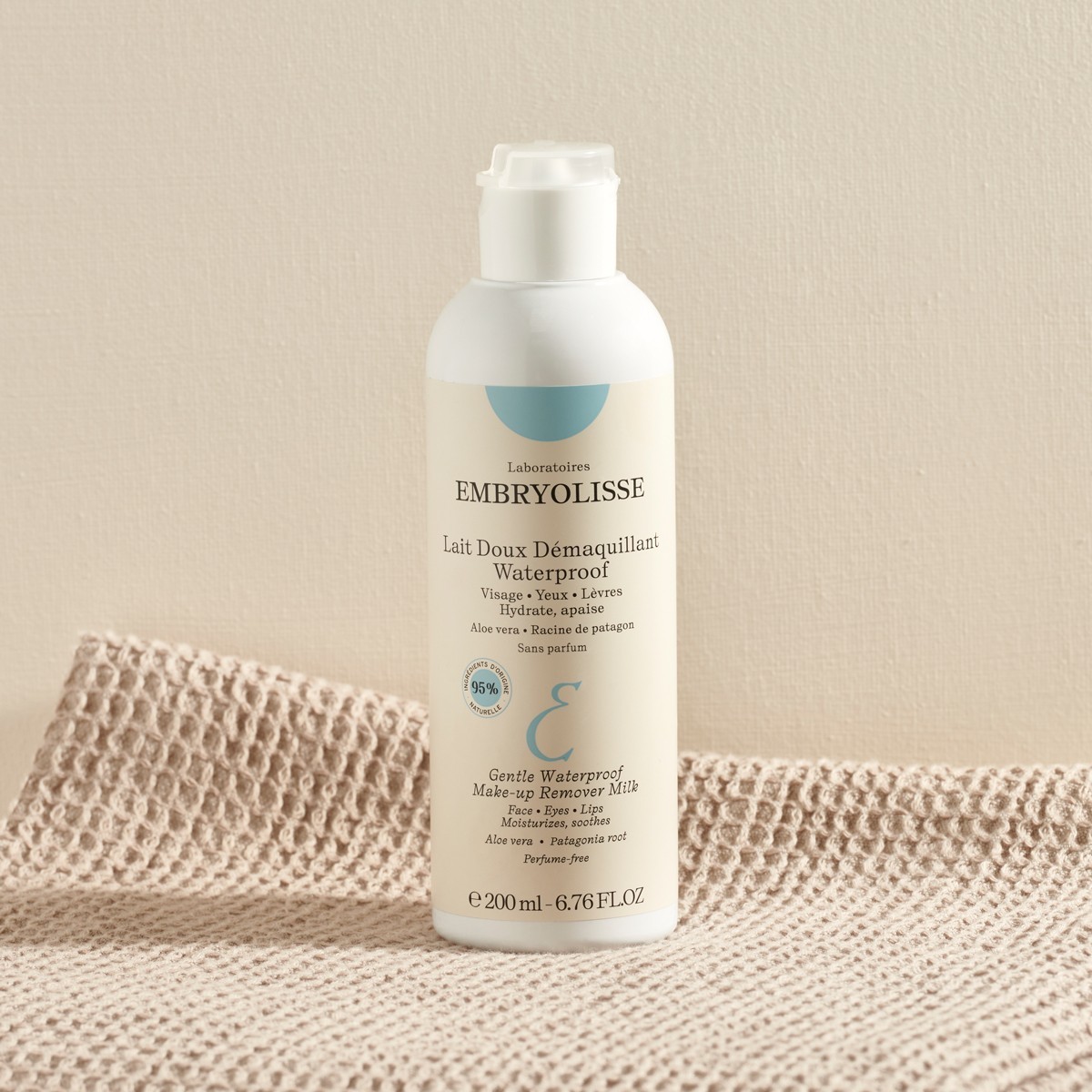Leite de Limpeza Suave Embryolisse à Prova d'Água