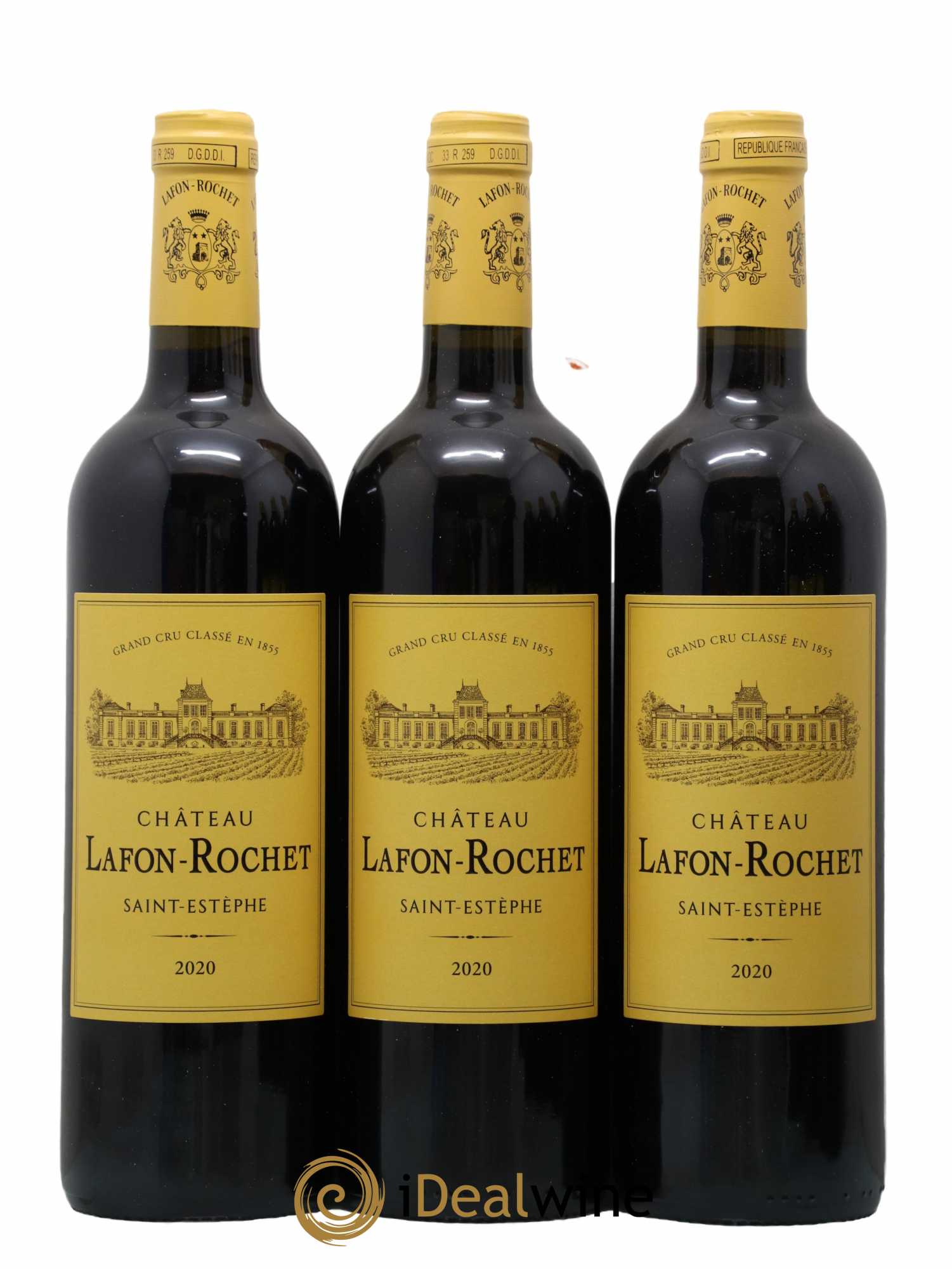 Château Lafon Rochet 4ème Grand Cru Classé  2020 - Lot de 6 Bouteilles