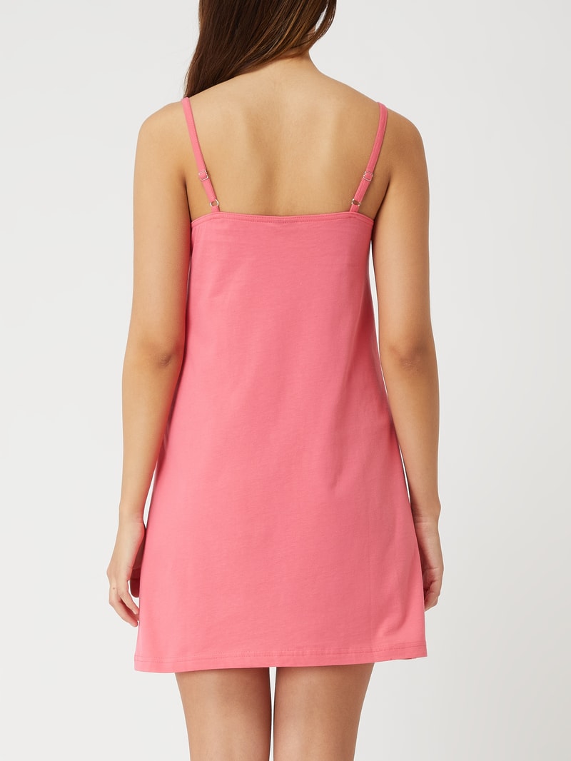 Nachthemd aus Baumwoll-Modal-Mix in pink
