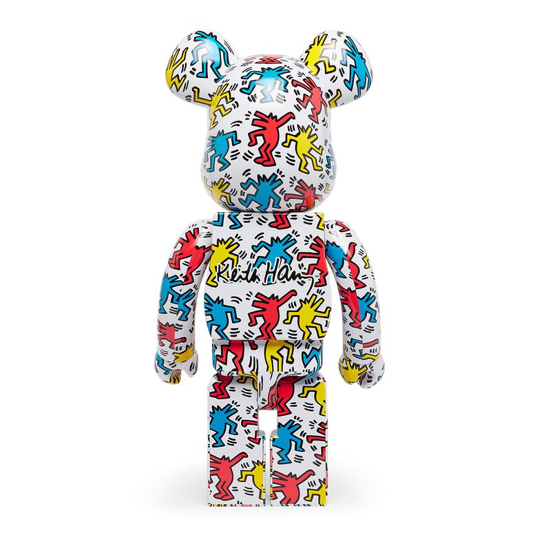 Medicom Bearbrick Keith Haring #9 1000% multicolor