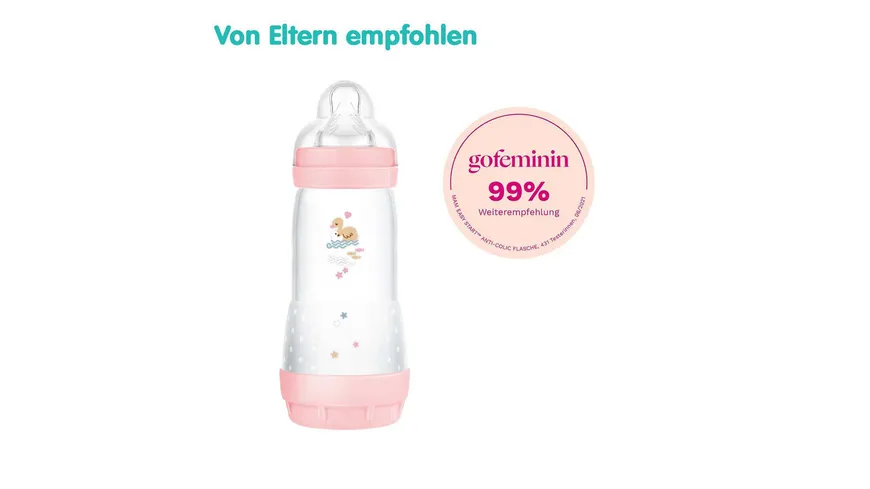 MAM Easy Start Anti-Colic, 320 ml, Schwan