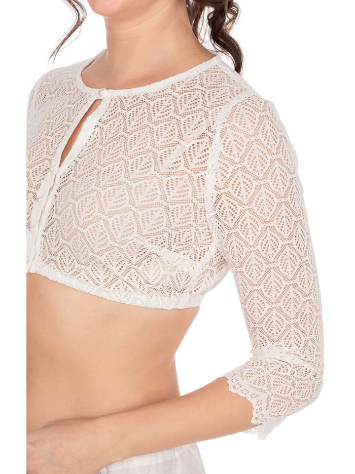 MarJo Dirndlbluse HILDA-ANITA in offwhite günstig kaufen