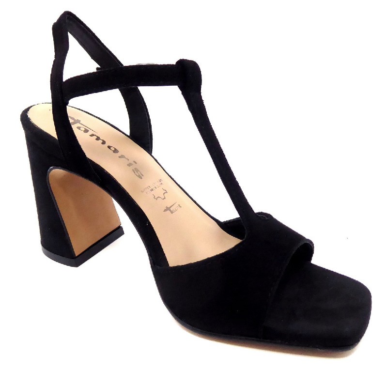 TAMARIS Klassische Sandalen schwarz