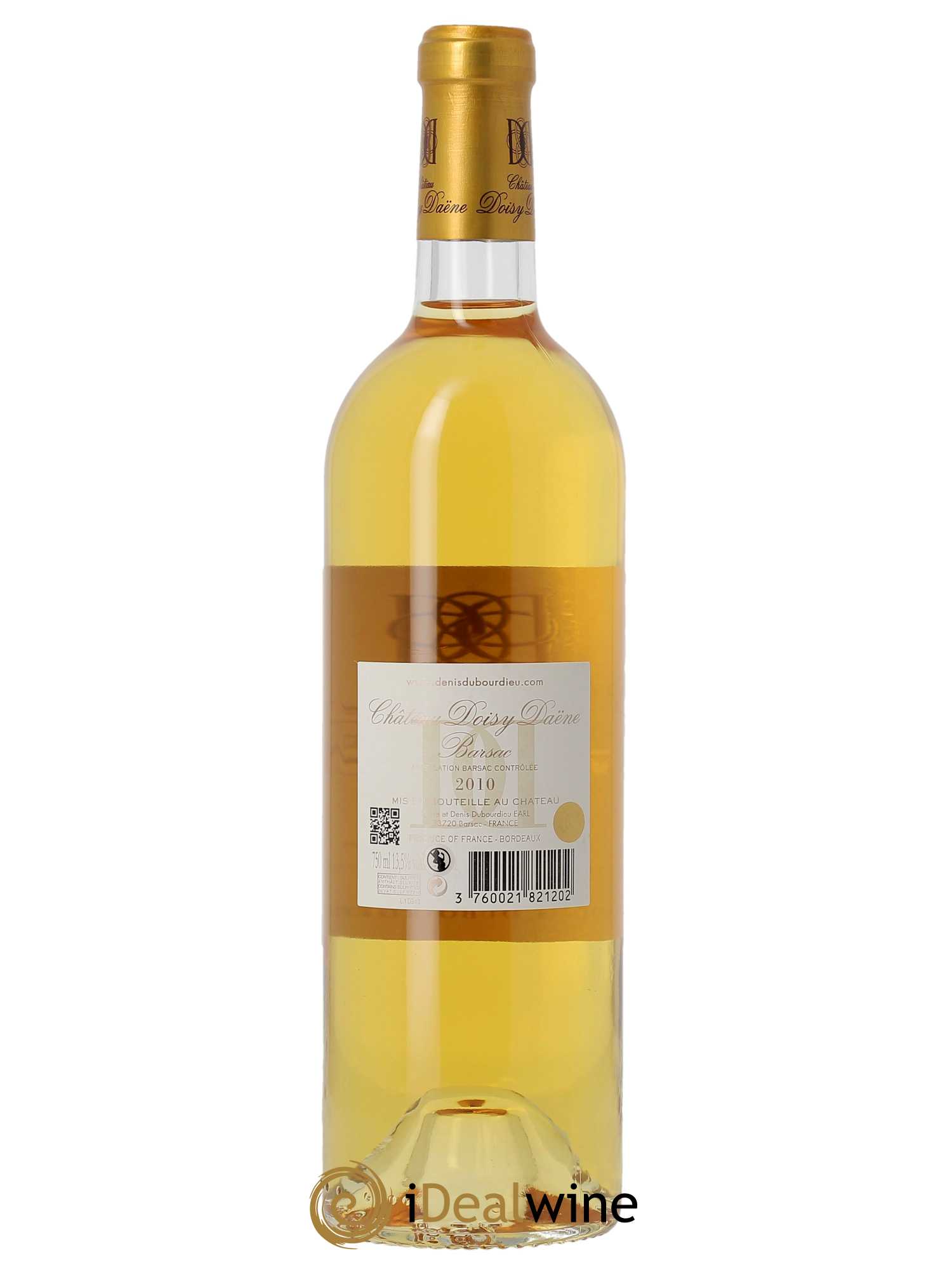 Château Doisy Daëne 2ème Grand Cru Classé  2010 - Lot de 1 Bouteille
