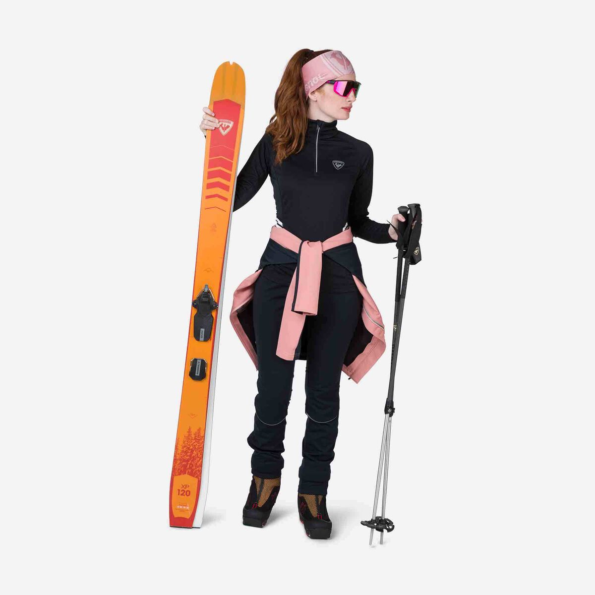 Poursuite Damen-Baselayer mit halbem Reißverschluss