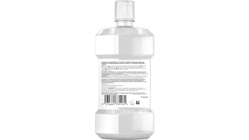 Listerine Mundspülung Advanced White Mild 500 ml