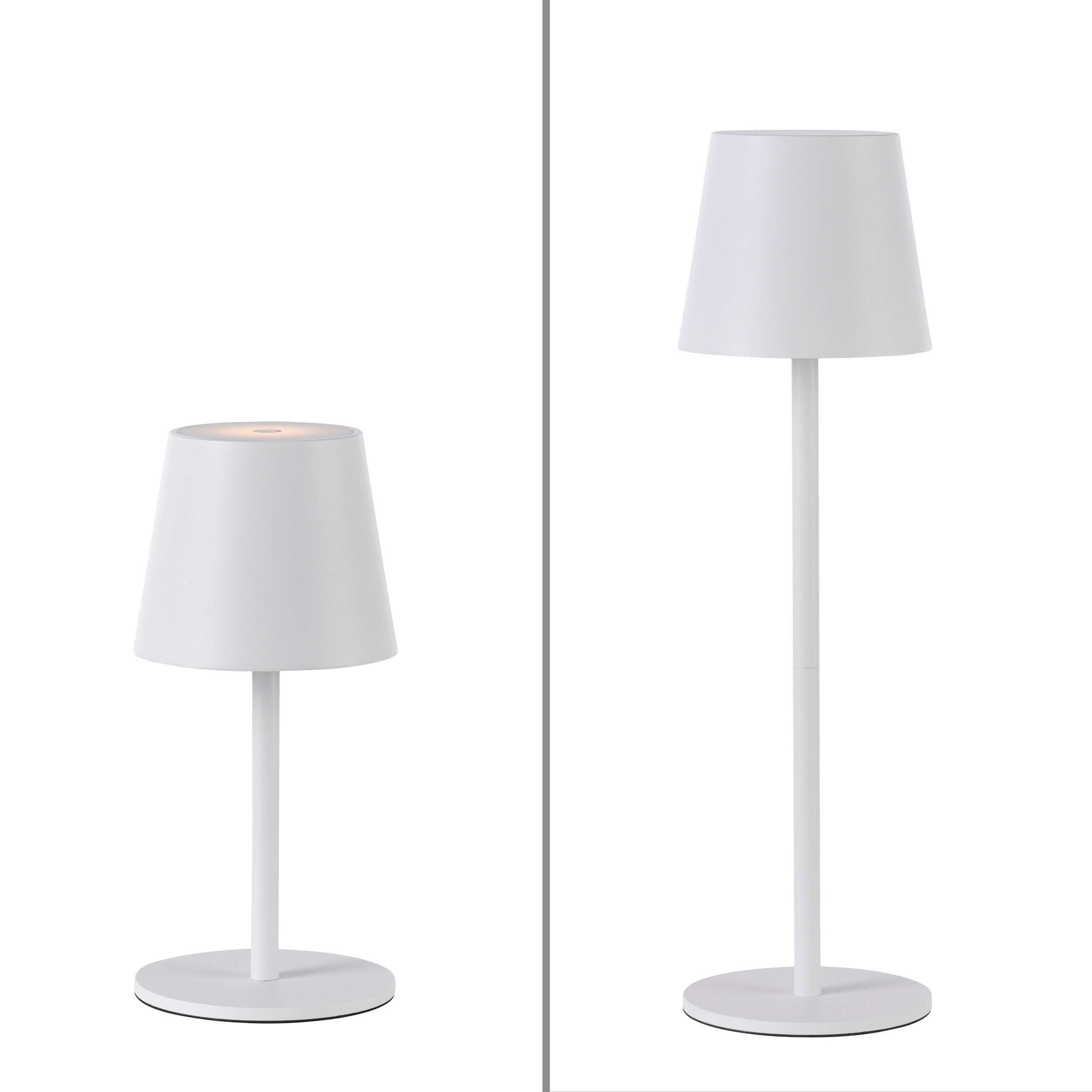 JUST LIGHT.LED-Akku-Tischleuchte 1flg