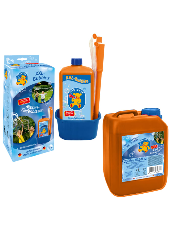 Pustefix PUSTEFIX Seifenblasen XXL Bubbles   PUSTEFIX Kanister XXL 2,5l günstig kaufen onesize