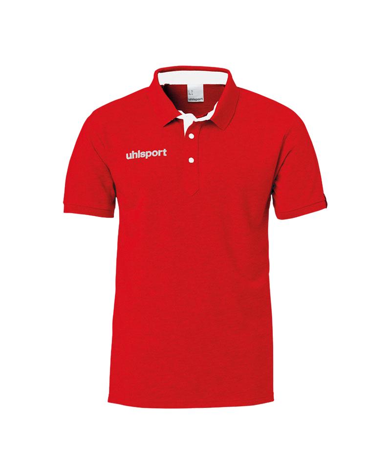 Uhlsport Essential Prime Poloshirt Kids Rot F06