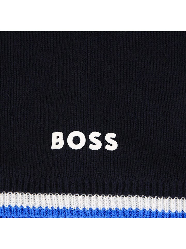 Hugo Boss Kids Loop-Schal in Dunkelblau - Ø24 cm günstig kaufen