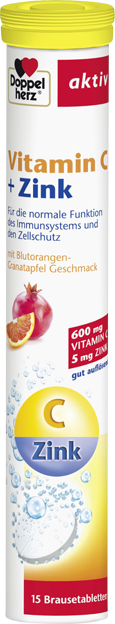 Doppelherz aktiv Vitamin C + Zink Brausetabletten