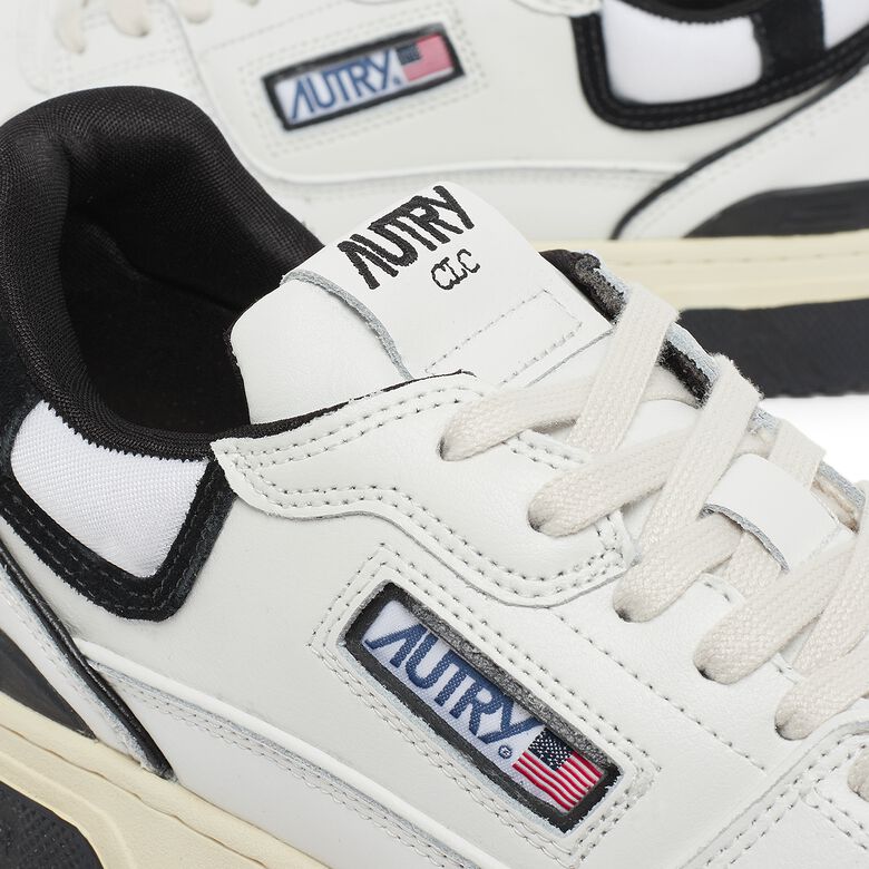 Autry CLC Low mult/mat wht/blk