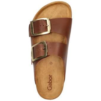 Gabor Pantolette in braun