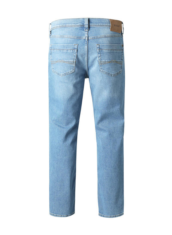 MUSTANG, Jeans Washington, Straight Fit, Baumwoll-Stretch, jeansblau