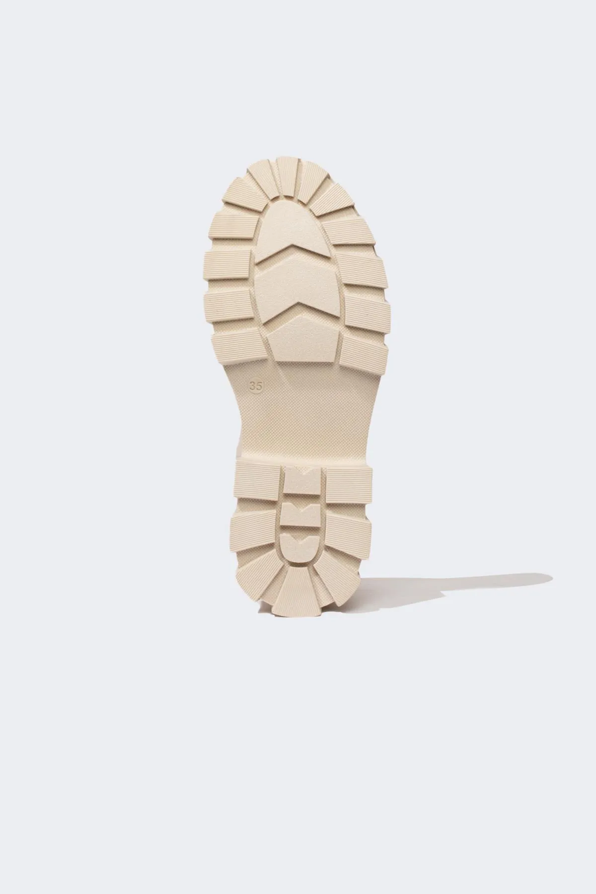 DeFacto  Mädchenstiefel aus Kunstleder mit Schnürung und Reißverschluss, flache Sohle V8183a623au