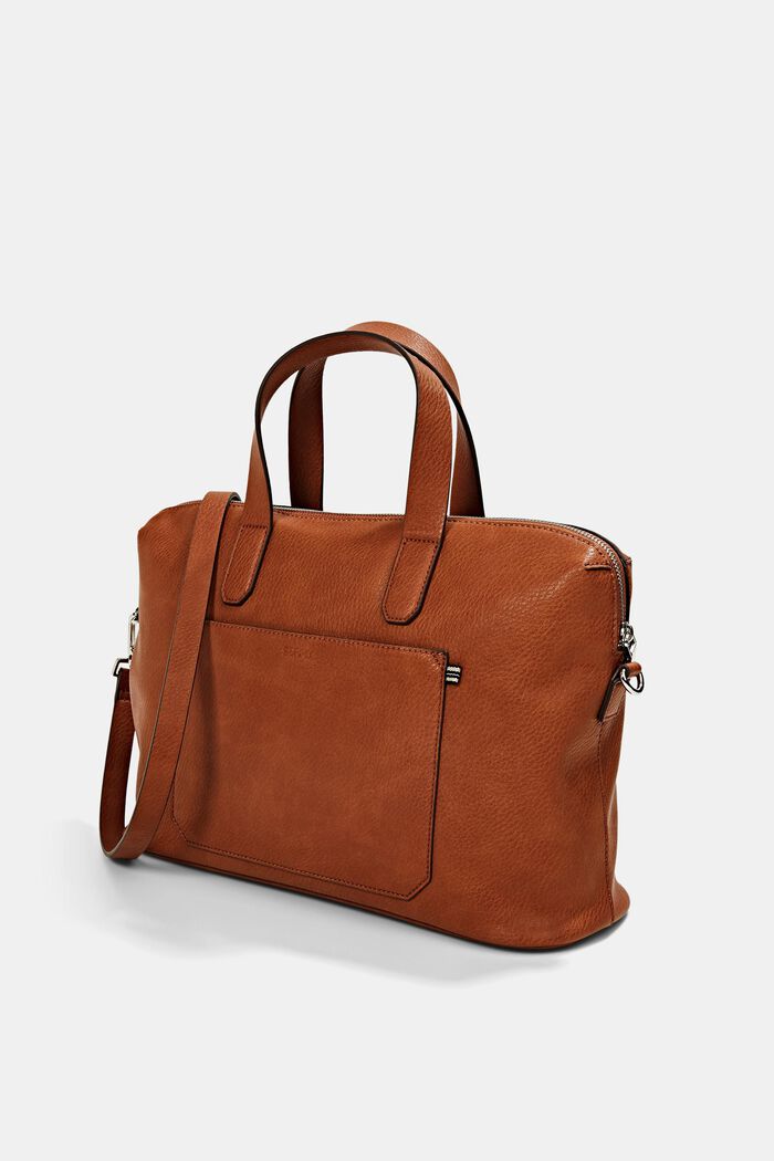 Schultertasche in Lederoptik