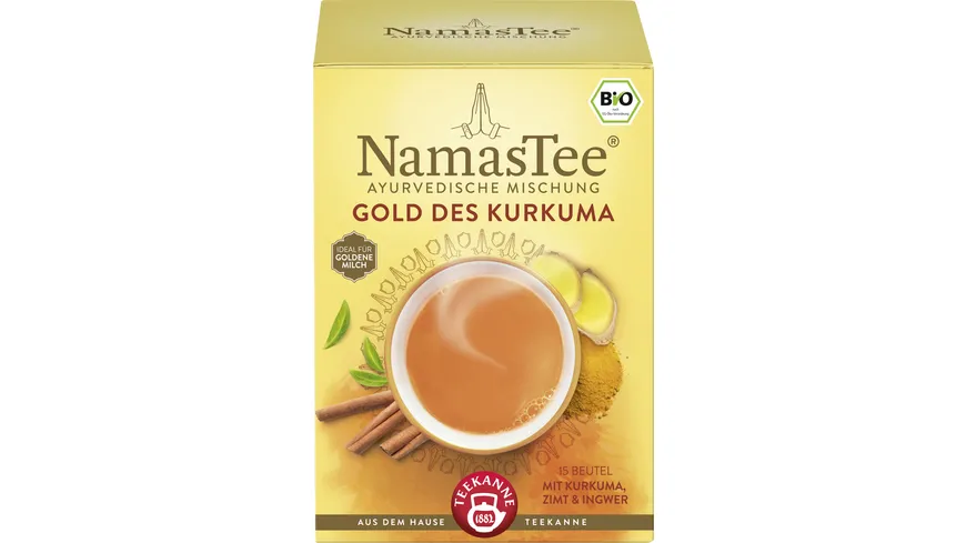 TEEKANNE BIO NamasTee Gold des Kurkuma 15er 30 g