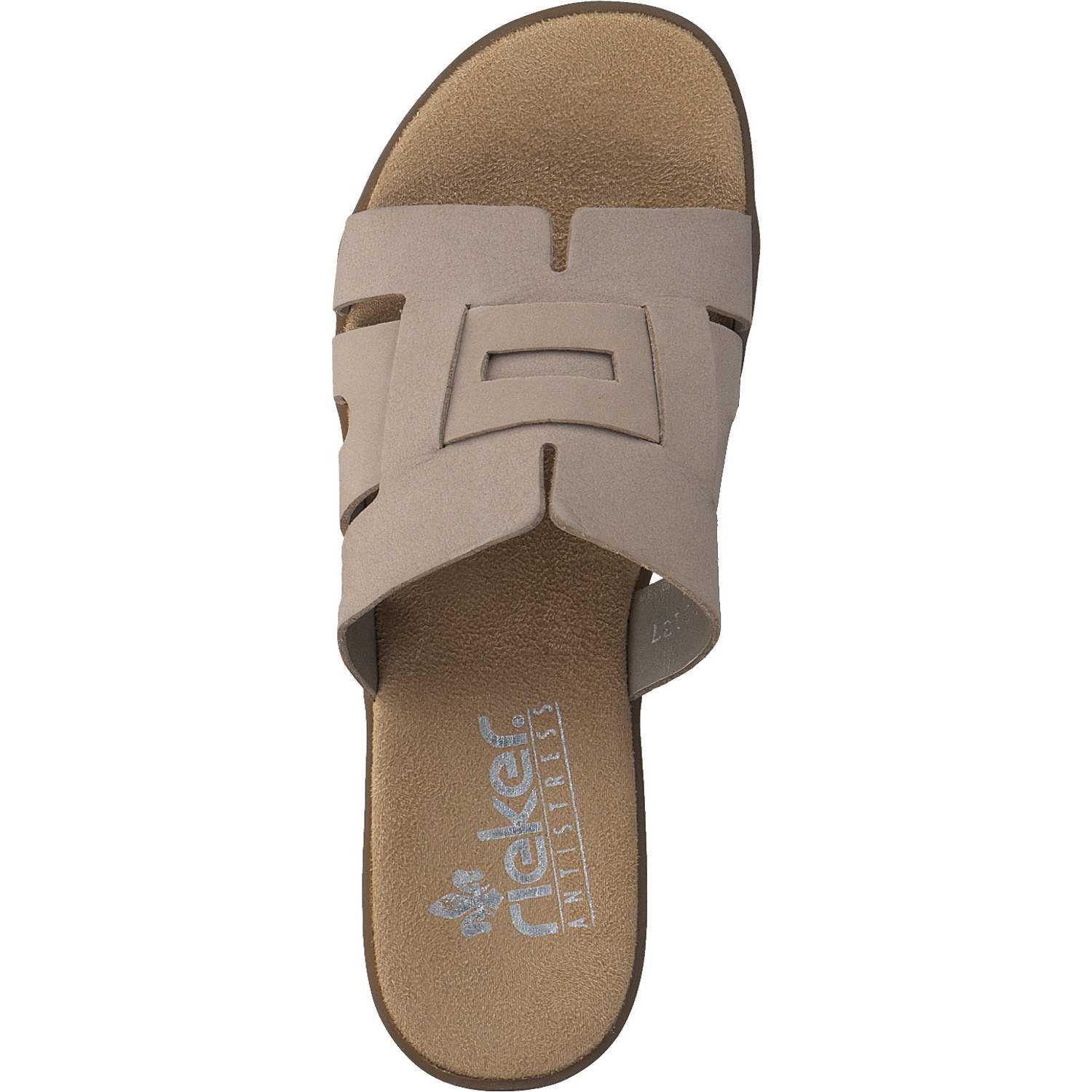 Rieker 63486, Pantoletten & Badeschuhe, Damen, Beige