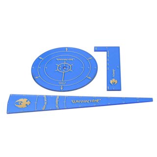 Warmachine Cygnar Template Set (acrylic)