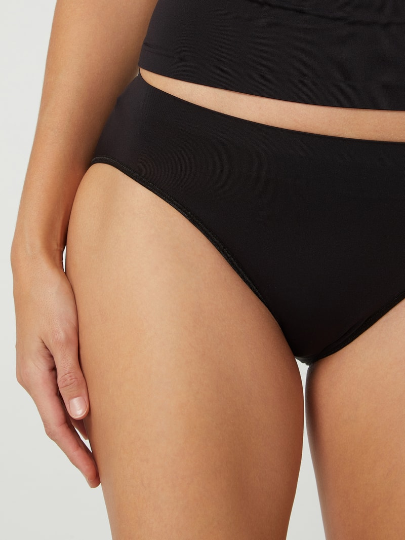Slip aus Mikrofaser - nahtlos Modell Touch Feeling in schwarz