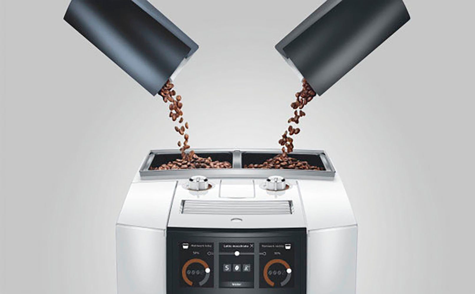 JURA Kaffeevollautomat 15594 J8 twin Diamond White (EA)