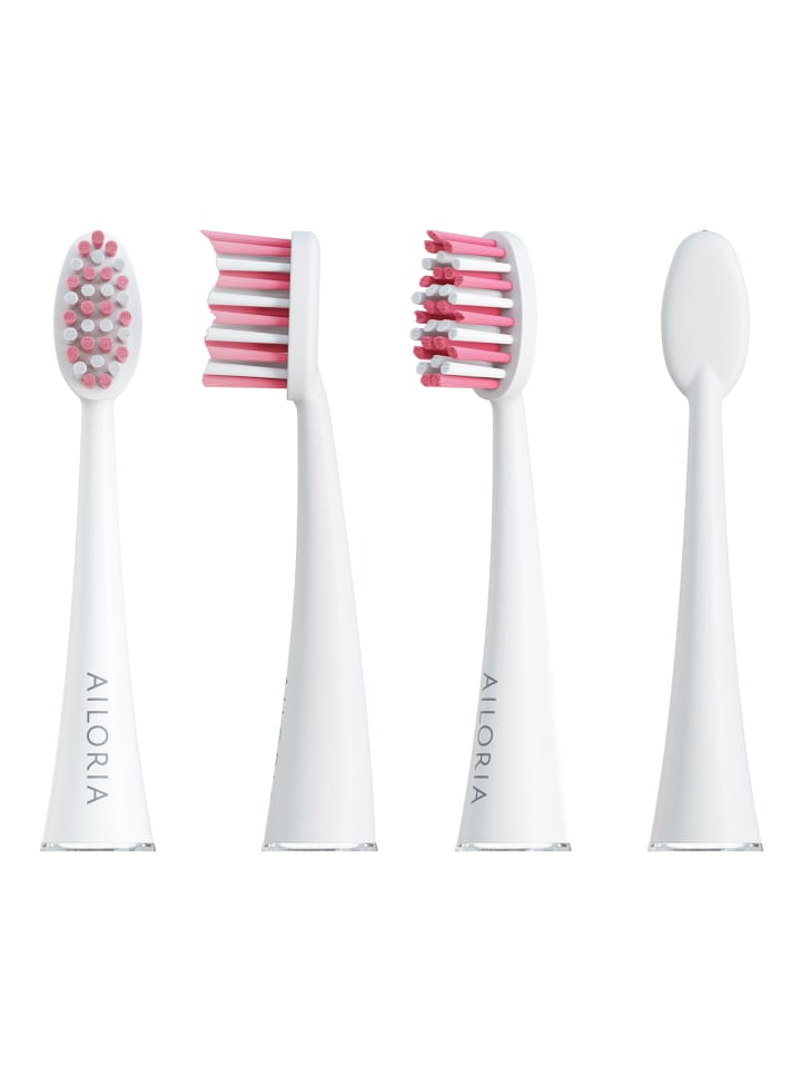 Ailoria SHINE BRIGHT Ersatzbürstenköpfe 6er Set in rosa günstig kaufen onesize