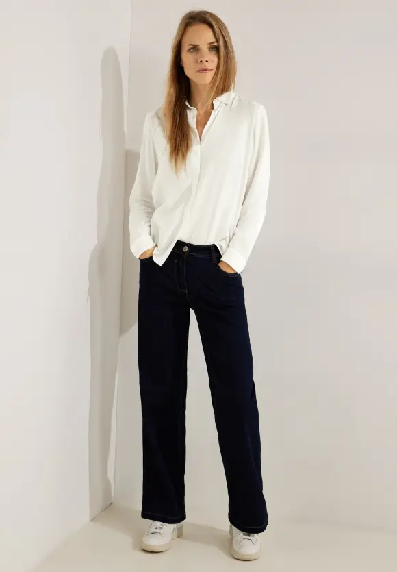 CECIL Bluse in Unifarbe