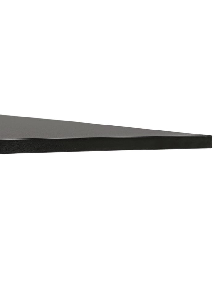 KADIMA DESIGN Schreibtisch klappbar 160x80 cm mobil & Homeoffice, mit Rollen in Schwarz günstig kaufen