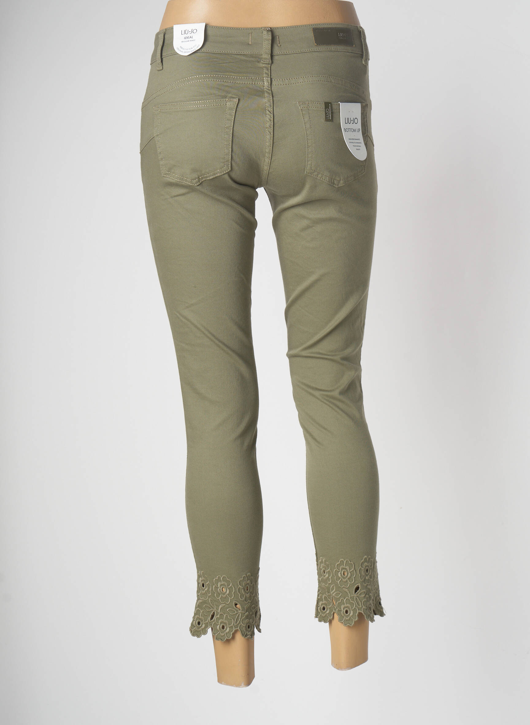 Liu Jo Jeans Coupe Slim Femme couleur vert
