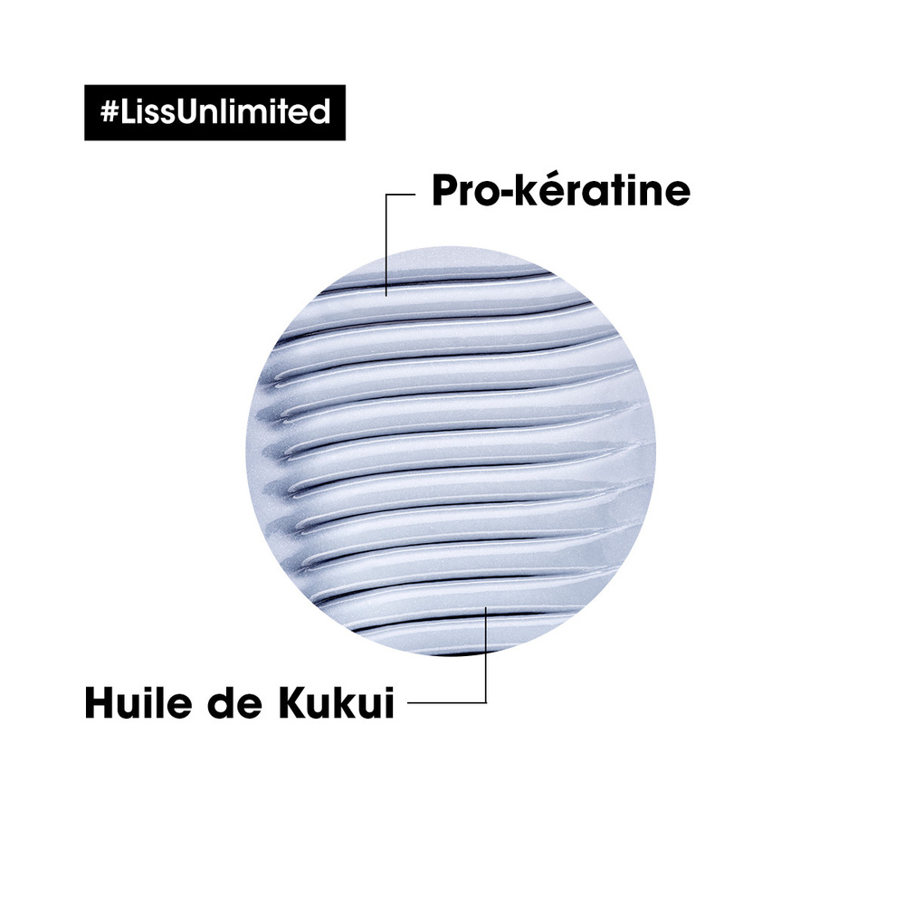 L'Oréal Professionnel Série Expert Liss Unlimited Shampoing pour cheveux indisciplinés oulissés