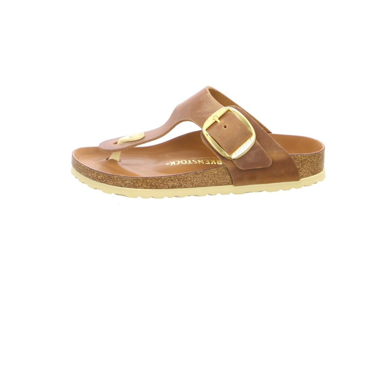 BIRKENSTOCK Komfort Sandalen braun Gizeh Big Buckle