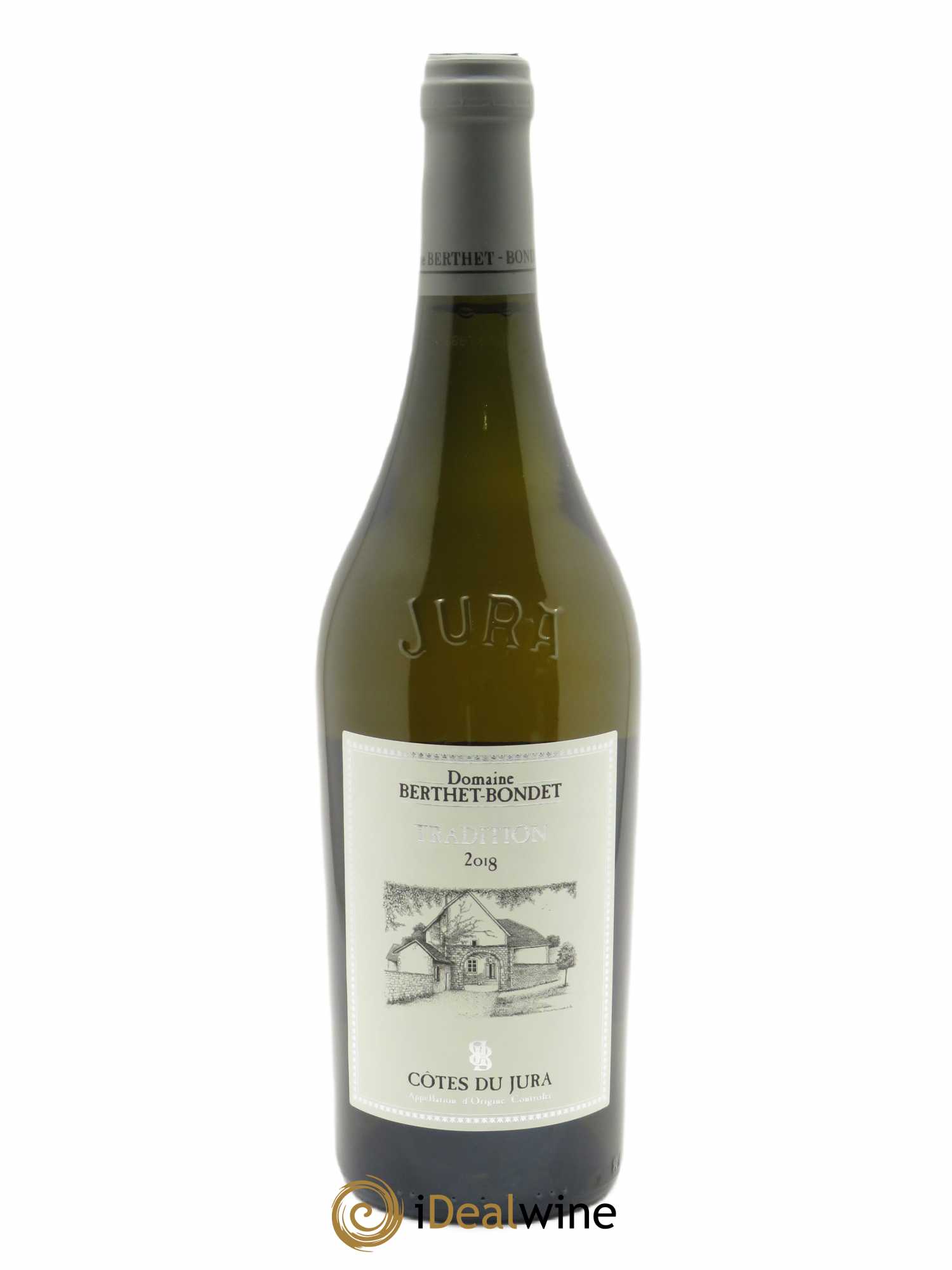 Côtes du Jura Tradition Berthet-Bondet  2018 - Lot de 1 Bouteille