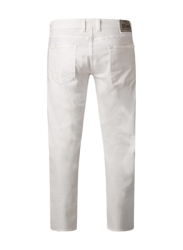 Replay, Jeans Grover, Straight Fit, Baumwoll-Stretch 9,5oz, weiß