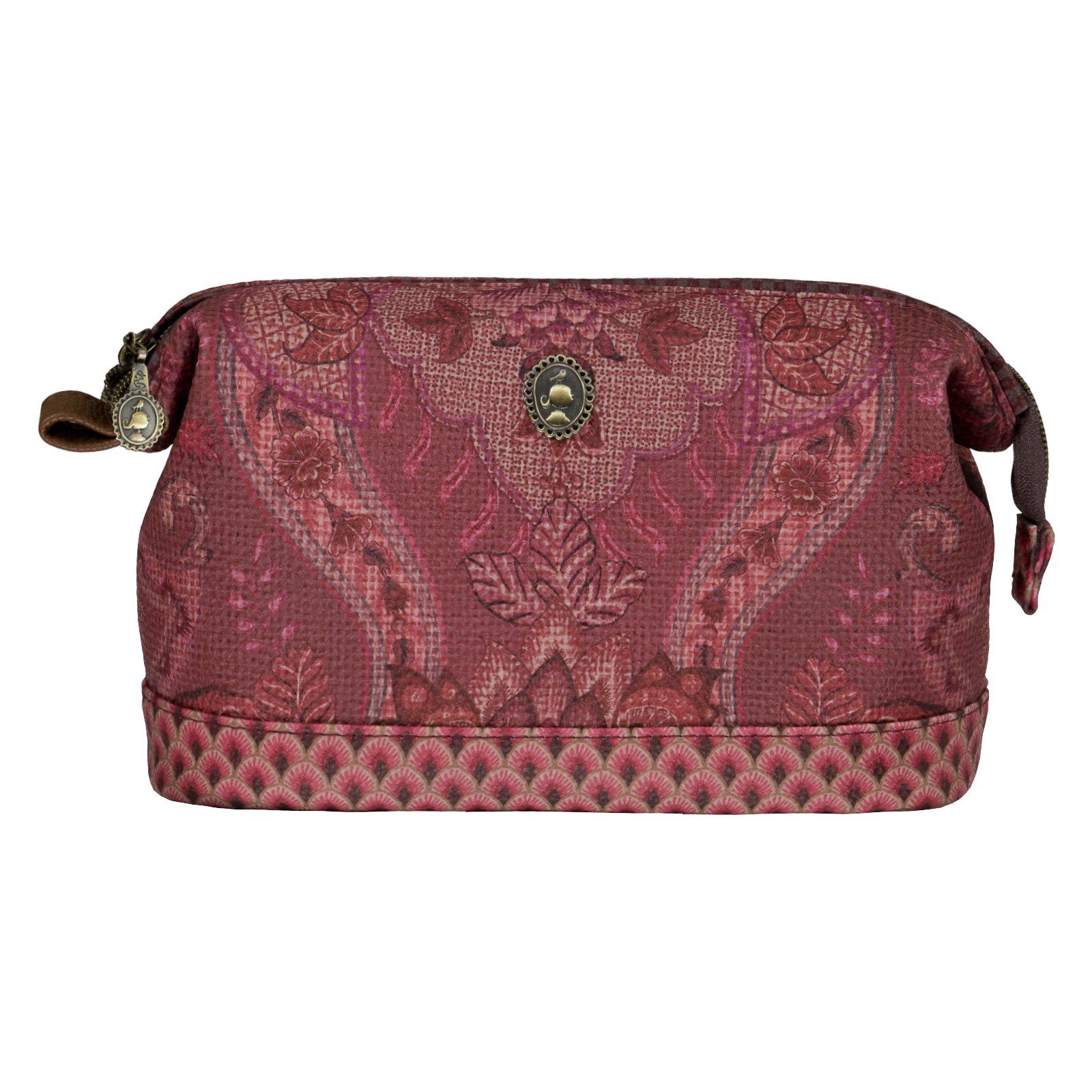 PiP Studio Kosmetiktasche Cosmetic Purse Medium Kyoto Festival, aus pflegeleichtem und abwischbarem Kunstleder