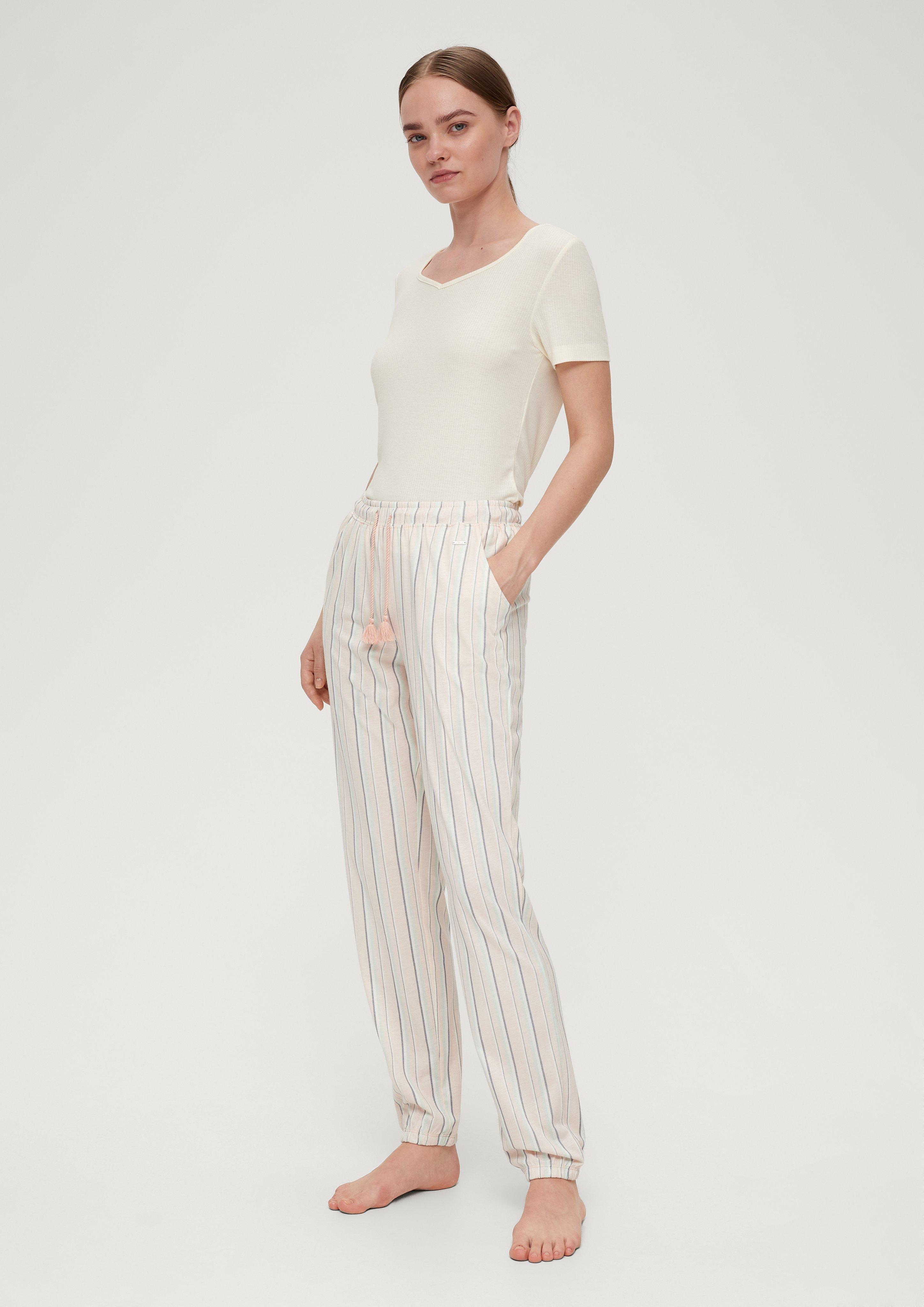 Pyjama Hose mit Streifen  6008379-24G1